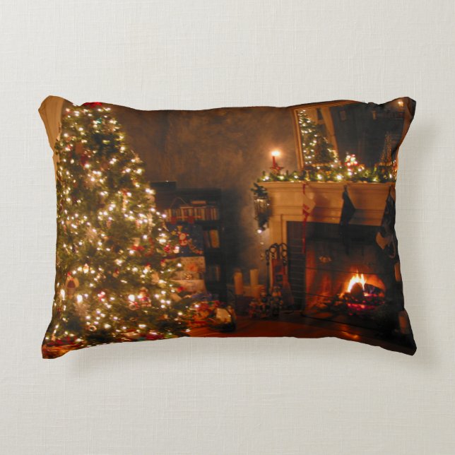 Traditionell jul prydnadskudde (Framsidan)