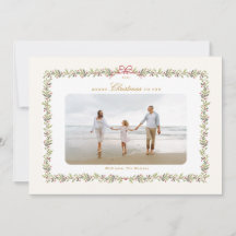 traditionell julbukett med båge foto ram