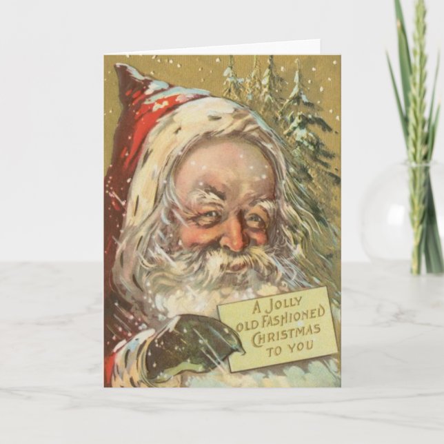 Traditionell julkort helgkort (Framsida)