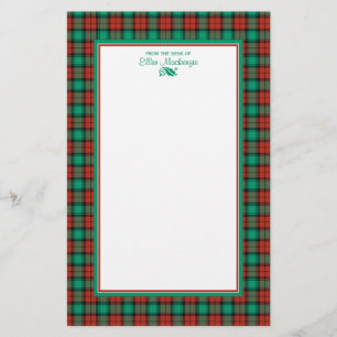 Traditionell julplädpersonlig brevpapper