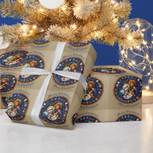 Traditionell jultomativitetsscen presentpapper