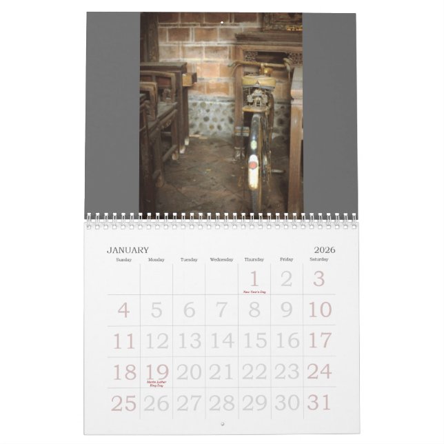 Traditionell kalender för Taiwan samlingar 2010 (Jan 2026)