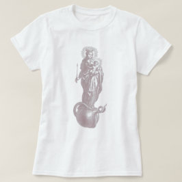 Traditionell katolsk blended Virgin Mary Godmor T Shirt