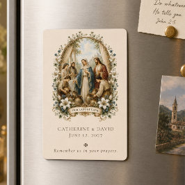Traditionell katolsk bröllopspresent från Cana Magnet