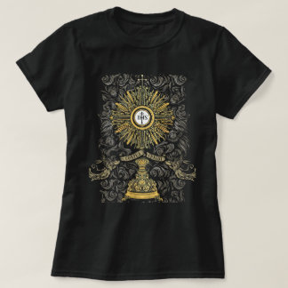 Traditionell katolsk shirt, bibelverse t shirt