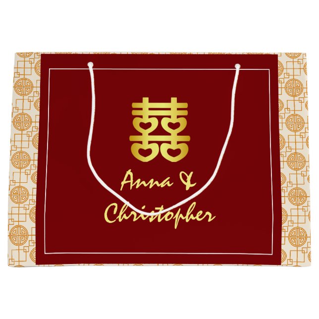 Traditionell kinesisk bröllop peranakan (Framsidan)