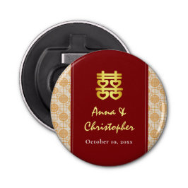 Traditionell kinesisk bröllop peranakan flasköppnare