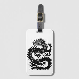 Traditionell kinesisk drake bagagebricka