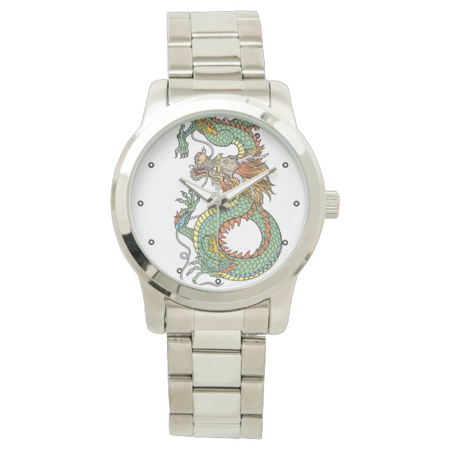Traditionell kinesisk drake Watch Armbandsur (Framsida)