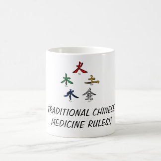 Traditionell kinesisk medicin kaffemugg
