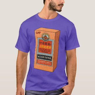 Traditionell kinesisk medicinlåda överdimensionera t shirt