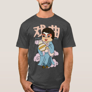 Traditionell kinesisk opera t shirt