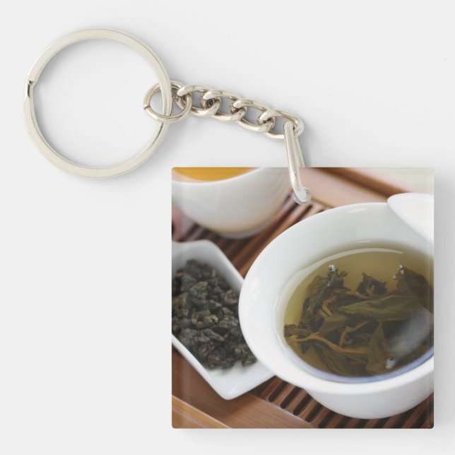 Traditionell kinesisk teaceremoni: oolongtea (Framsidan)