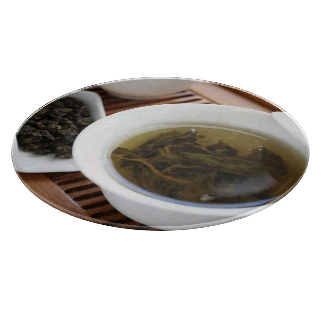 Traditionell kinesisk teaceremoni: oolongtea (Hörn)
