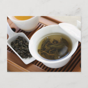 Traditionell kinesisk teceremoni: Oolong-te Vykort