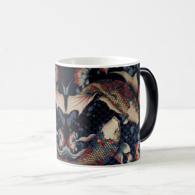 Traditionell koi-kaffe Mugg (Framsida höger)