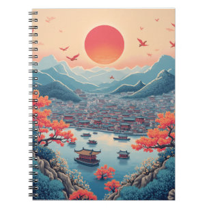 Traditionell koreansk anteckningsbok