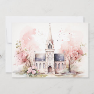 Traditionell kyrktema inbjudningar