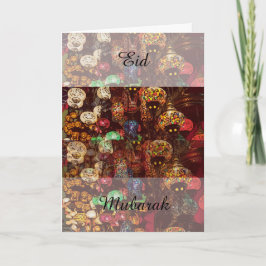 Traditionell lanternljuseffekt helgkort