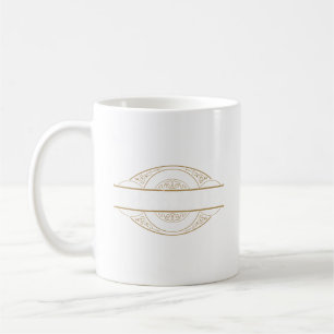 Traditionell latinsk massa Oremus Dominus Vobiscum Kaffemugg
