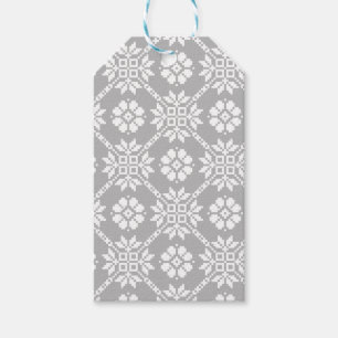 Traditionell lettisk grått Sol Auseklis Saulite Presentetikett