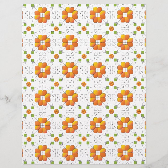 Traditionell lettisk SOL-teckengeometrisk design I (Framsida)