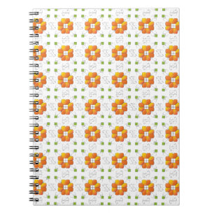 Traditionell lettisk SOL-teckengeometrisk design I Anteckningsbok