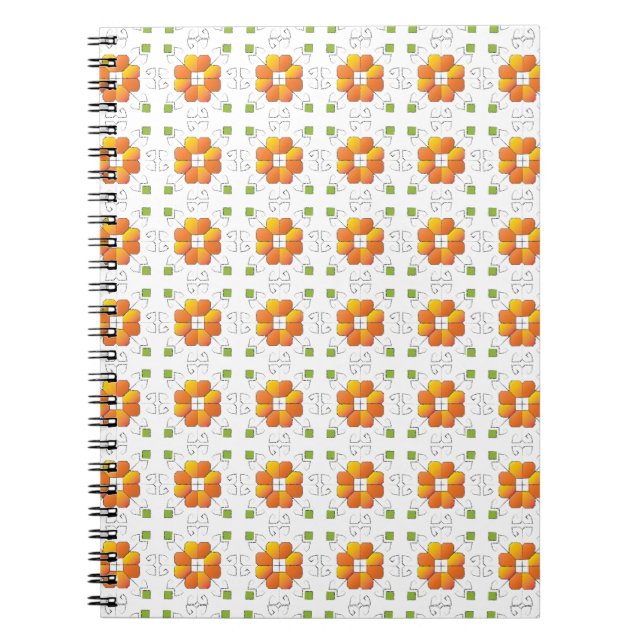 Traditionell lettisk SOL-teckengeometrisk design I Anteckningsbok (Framsidan)