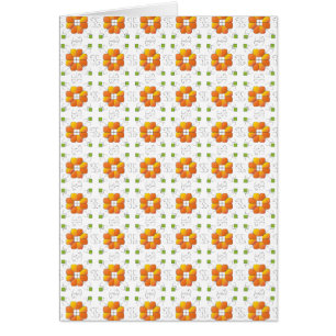 Traditionell lettisk SOL-teckengeometrisk design I Hälsningskort