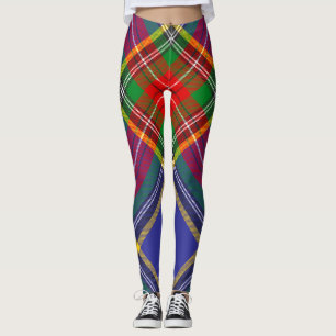 Traditionell Macbeth-klan höglandsplaid Leggings