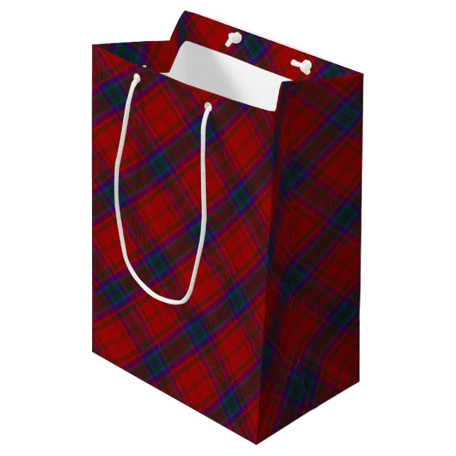 Traditionell MacDougall Vestiarium Plaid (Framsidan Vinklad)