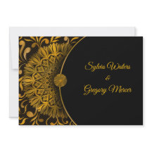 Traditionell mandala klassisk elegant lyx bröllop