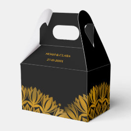 Traditionell mandala klassisk elegant lyx bröllop presentaskar