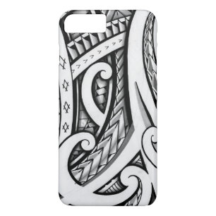 Traditionell Maori stiltatueringdesign