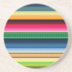 Traditionell mexicansk filt Serape Underlägg