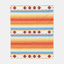 Traditionell mexicansk Serape filt