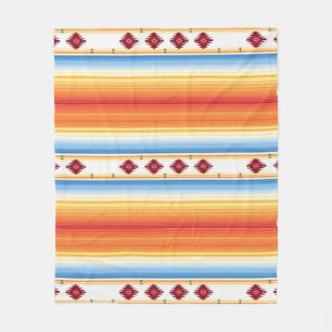 Traditionell mexicansk Serape filt