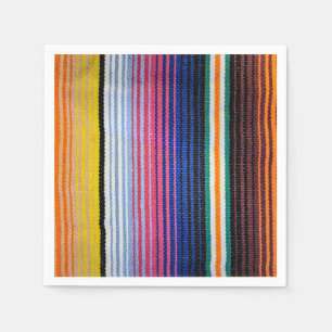 Traditionell mexikansk Fiesta-design Pappersservett