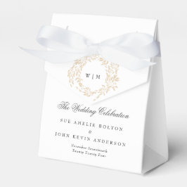 traditionell Monogram Vapensköld Classic Elegant b Presentaskar