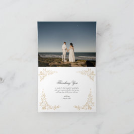 traditionell Monogram Vapensköld Classic Elegant b Tack Kort