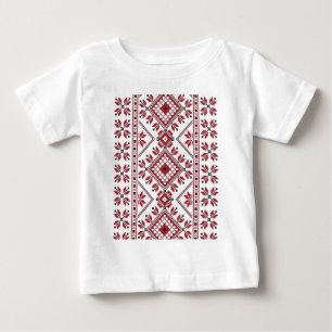 Traditionell motif, traditionell rumänsk motif T-S T Shirt
