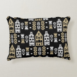 Traditionell nederländsk folkkonst Skriv ut Prydnadskudde