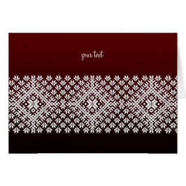 Traditionell nordisk formgivning utan tidsbegränsn hälsningskort