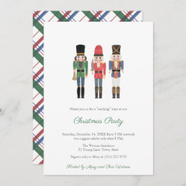 Traditionell Nutcracker-familjens jul i Party Inbjudningar