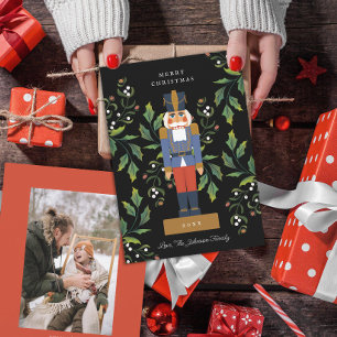 Traditionell Nutcracker Julkort