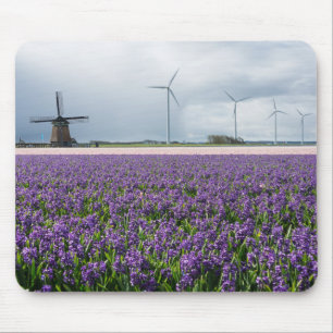 Traditionell och modern kvarn, Holland mousepad Musmatta