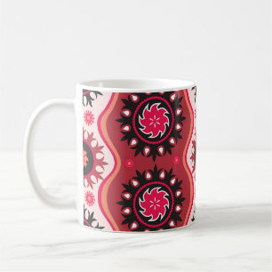 Traditionell orientalisk: Sömlös prydnadsdesign. Kaffemugg