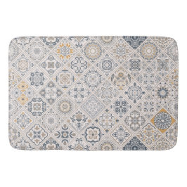 Traditionell ornament portugisisk och spansk Boho  Badrumsmatta