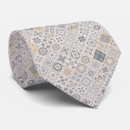 Traditionell ornament portugisisk och spansk Boho  Slips