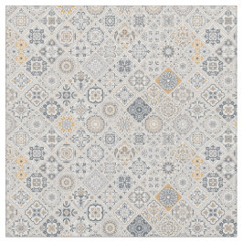 Traditionell ornament portugisisk och spansk Boho  Tyg